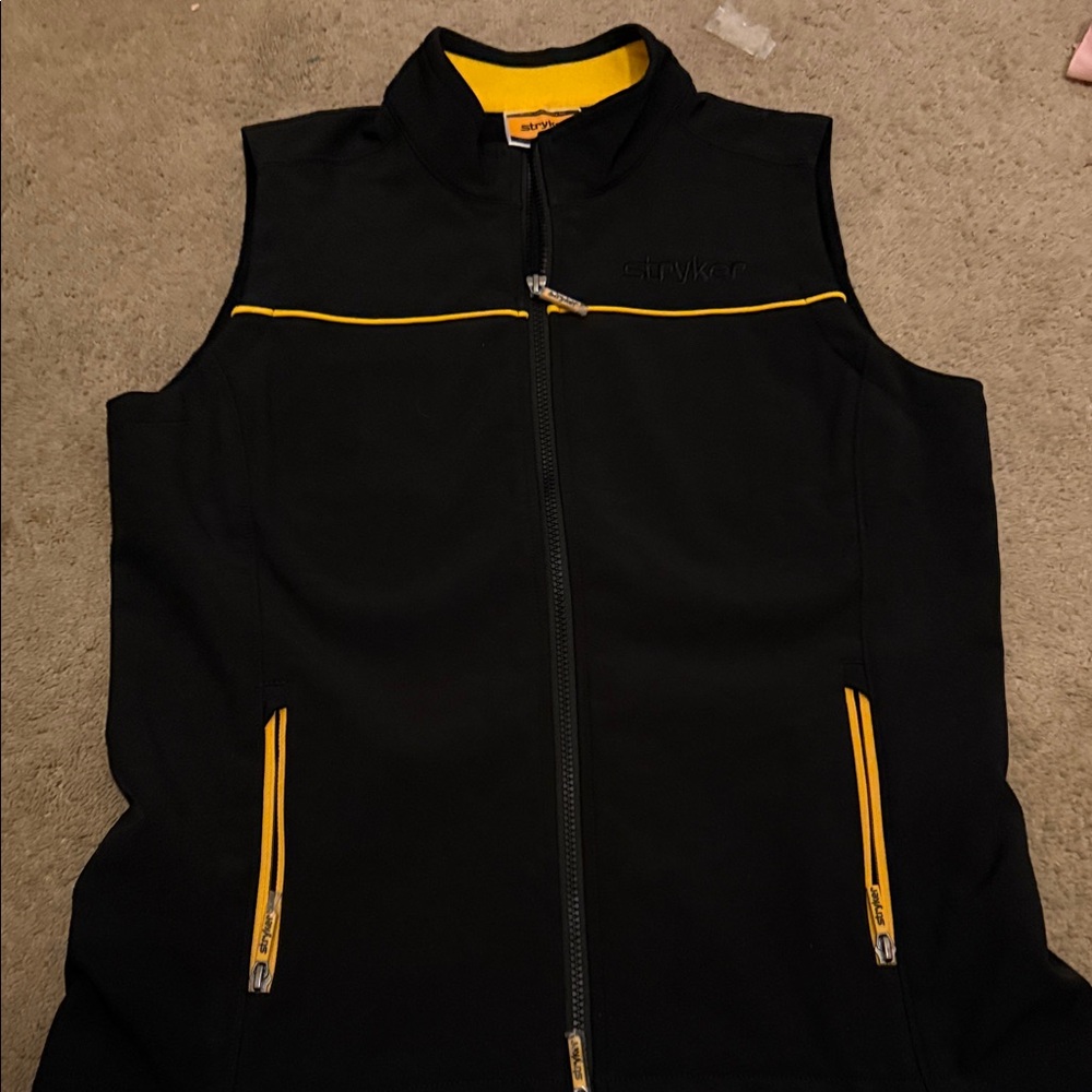 Stryker Black and Yellow Men's Vest